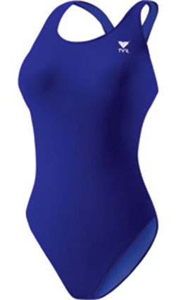 TYR Sport Womens Solid Maxback Swim Suit