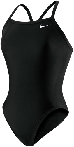 black nike swimming costume