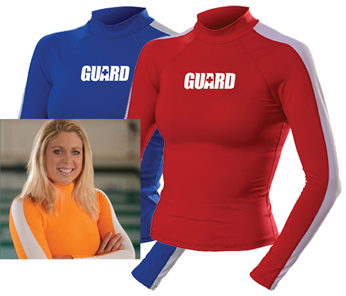 lifeguard rash guard shirt