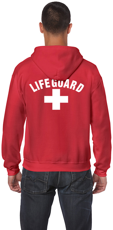 New Lifeguard Hoodie | Unisex Guard Zippered Sweatshirt | 252ZIP SALE ...