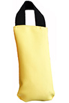Handy Sandy Sand Bag | 3lb Yellow Sandbag | Item 0360