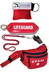 Lifeguard Basics Kit - Guard Whistle & Lanyard - Free CPR Microshield