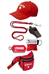 Lifeguard Hat Kit | Basic Guard Kit with Baseball Cap | 1-HAT