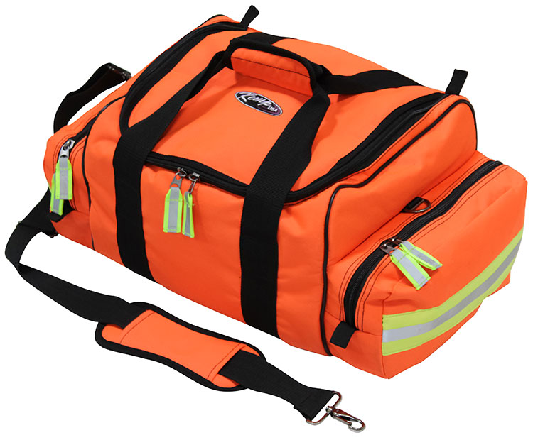 Kemp USA Orange EMS Maxi Trauma Bag 10-107-ORG