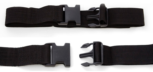1 Piece Quick Release Plastic Buckle Spineboard Strap