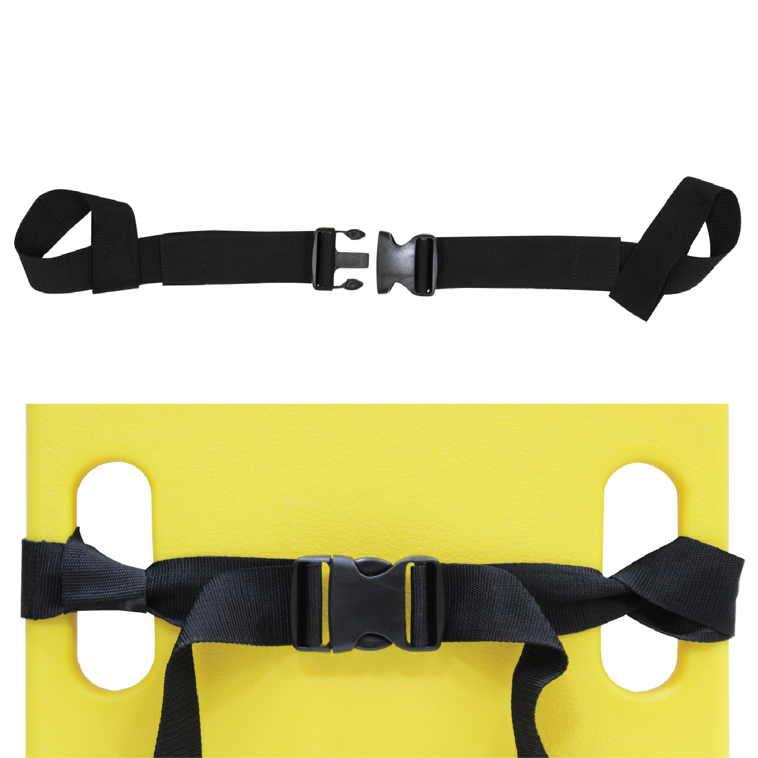 Nylon Spineboard Speed Clip Straps with Plastic Buckle-Lifeguard Equipment