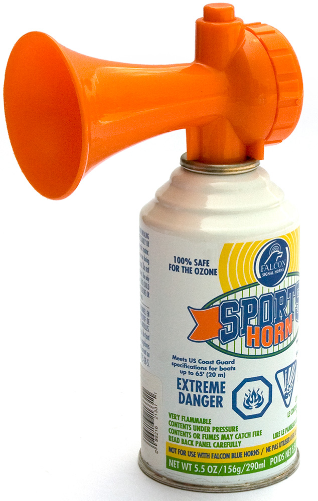 Safety Air Horn Jr, 6 oz - Safety Supplies Unlimited