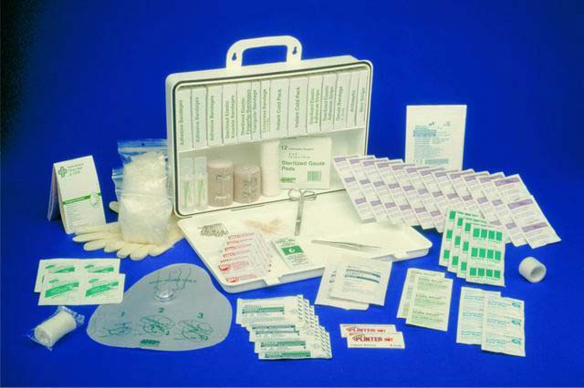 Kemp USA 50 Person - 36 Unit First Aid Kit - Item 10-706