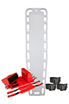 Spinal Injury Rescue Kit | Kemp Complete Spineboard System | 10-993KIT White