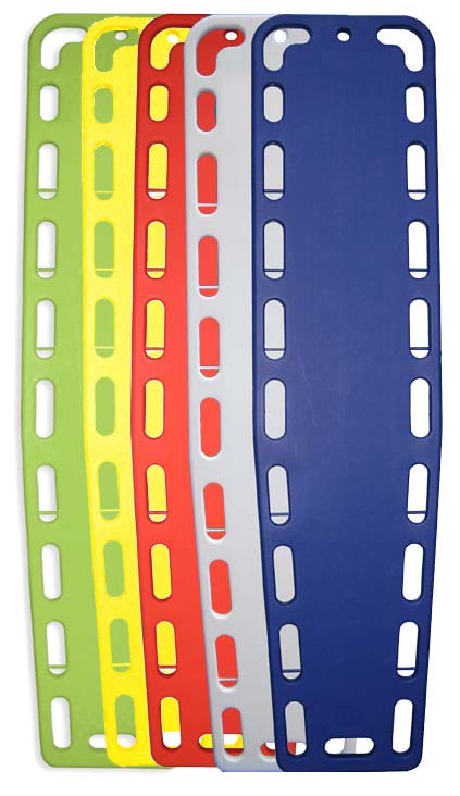 Pro-Standard Spineboard with pins US-3071 Colors Blue Yellow or Orange