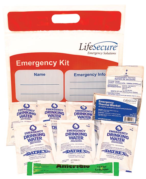 LifeSecure 3 Day Basic Emergency Survival Kit (10300)