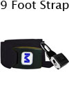 Morrison Medical Metal Push Button One Piece, 9' | 1209 Black |Spine Board Strap Spinal Immobilization