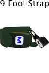 Morrison Medical Metal Push Button One Piece, 9' | 1209 Green |Spine Board Strap Spinal Immobilization