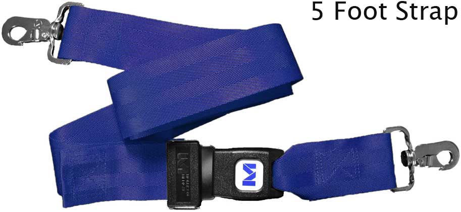 Nylon Spineboard Speedclip Seatbelt Style Straps
