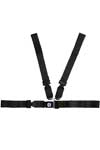 Morrison Medical Shoulder Harness Strap System | 1285 Black |Spinal Immobilization Spine Board Metal Push Button Buckle