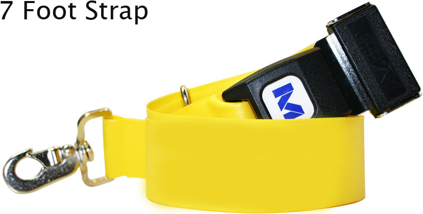 Patho Spineboard Speed Clip Straps with Seatbelt Style Buckl