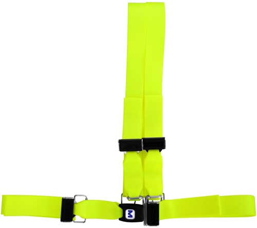 Morrison Medical Shoulder Harness Metal Roller Buckle Ends 5' | 1385P Yellow |Spinal Immobilization Spine Board Strap