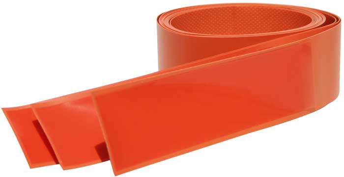 Morrison Medical Set of 3 Vinyl Disposable Stick & Cut Restraints | 1398 Orange |Spinal Immobilization Spine Board Strap