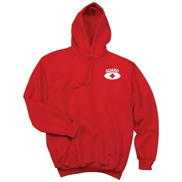 Kemp USA Red Sweatshirt with Guard Logo | 18-007