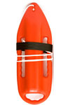 Lifeguard Large Rescue Can - Beach Guard Equipment Torpedo - 33 Red
