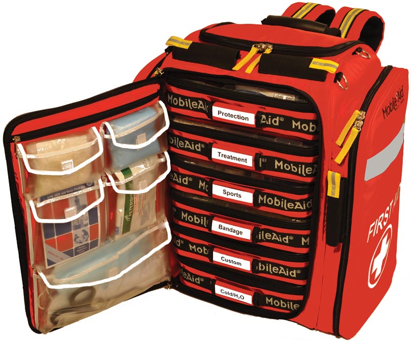 TRIDENT-32 Medical Backpack Kit, First Aid Kits