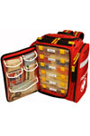 MobileAid XL High-Capacity 50-Person Modular Trauma First Aid Backpack Kit (31450)