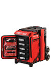 MobileAid Pro200 EASY-ROLL Hi-Visibility Modular Trauma First Aid Station [Load-Your-Own] (31570)