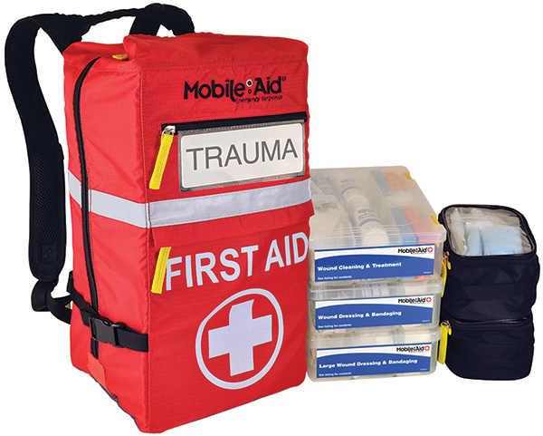 Modular first shop aid kit