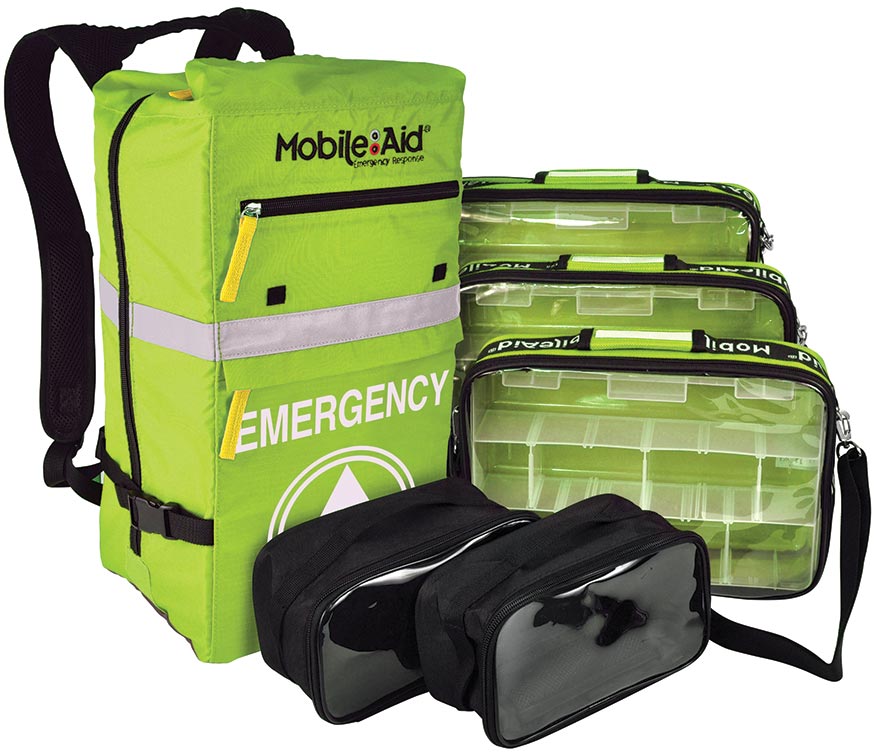 MobileAid - LifeSecure Reflex Pro First Aid Backpack (31746)