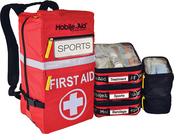 MobileAid Max Reflex Sports Hybrid First Aid Station-Lifeguard