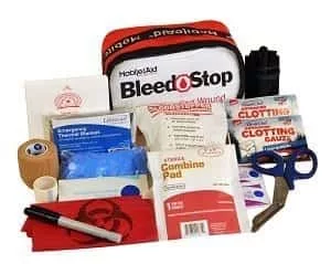 BleedSTOP IMMEDIATE RESPONSE 200 Bleeding Control & Gunshot Wound Trauma First Aid Kit (32714)