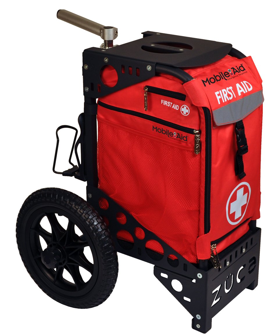 NEW! Medical Crash Carts MobileAid ROLL-ANYWHERE All-Terrain Trauma First Aid Cart | 33561
