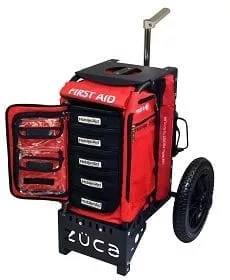 MobileAid ALL-TERRAIN Pro200 Indoor/Outdoor Trauma First Aid Station [Load-Your-Own] | 33570 | Lifesecure Emergency