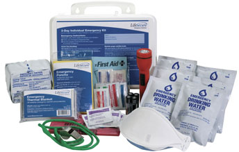 LifeSecure Individual 3-Day Emergency Preparedness Kit (30 count)