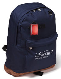 Rugged Emergency Backpack with LED Safety Signal (60100)