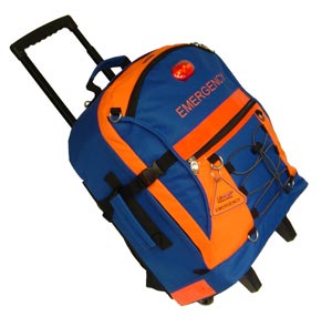 Emergency Supplies - SECUR-Evac Hi-Visibility/Hi-Safety Easy-Roll ALL-HAZARDS Emergency Backpack XL-Capacity | 60345 |