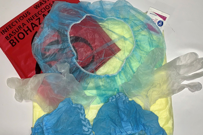 Isolation Kit W/Out Face Mask & Eye Shield- PPE - Personal Protection Kit by Morrison Medical | 6305
