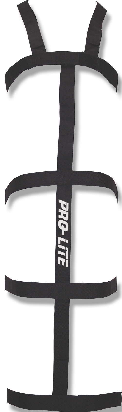 PRO-LITE Velcro Spineboard Straps - Black 700VS