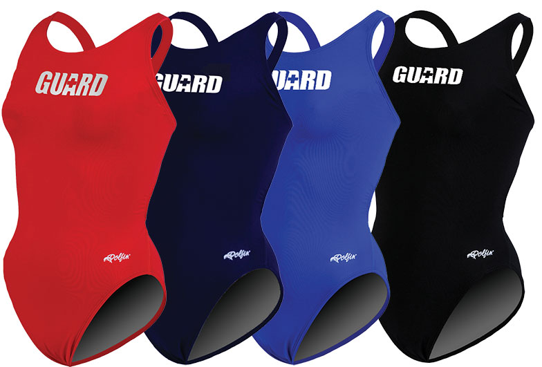 Dolfin Female Lifeguard Swim Suit HP Back 7515L