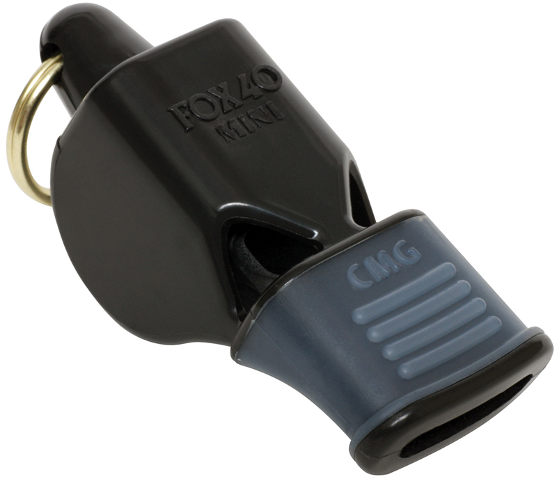 Fox 40 Mini CMG Lifeguard Safety Whistle 9059 Black