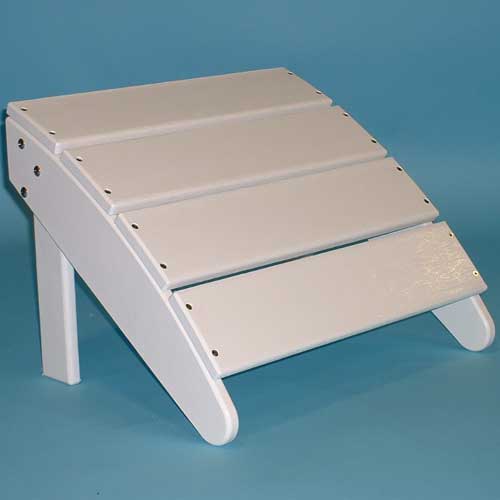 Tailwind Recycled Plastic Ottoman - AD 201 (White)