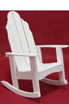 Tailwind Traditional Adirondack Rocker Chair AD 210 4 Colors