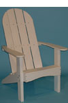 Tailwind Recycled Plastic Made In America Adirondack Chair AD 400 5 Colors