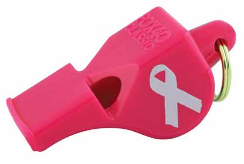 Classic Fox 40 Pink breast cancer awareness whistle BCA