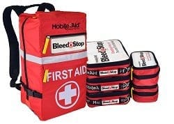 Bleedstop REFLEX RESPONSE 100 Bleeding Control Trauma First Aid Kit [TREATS 8 BLEEDING WOUNDS] (32732)