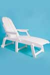 Tailwind - Recycled Plastic Chaise Lounge Arms - CL 600 AR (4 Colors)