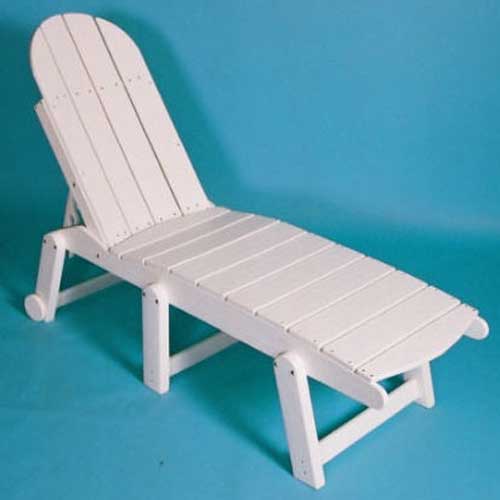 Tailwind - Recycled Plastic Chaise Lounge No Arms - CL 600 (4 Colors)