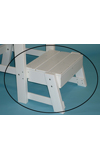 American Made Tailwind Recycled Plastic Pool Lifeguard Chair Platform Kit | EXP 501 | Furniture Made in the USA