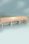Tailwind Furniture - 71.5 Flat Bench - FB 715 (4 Colors)