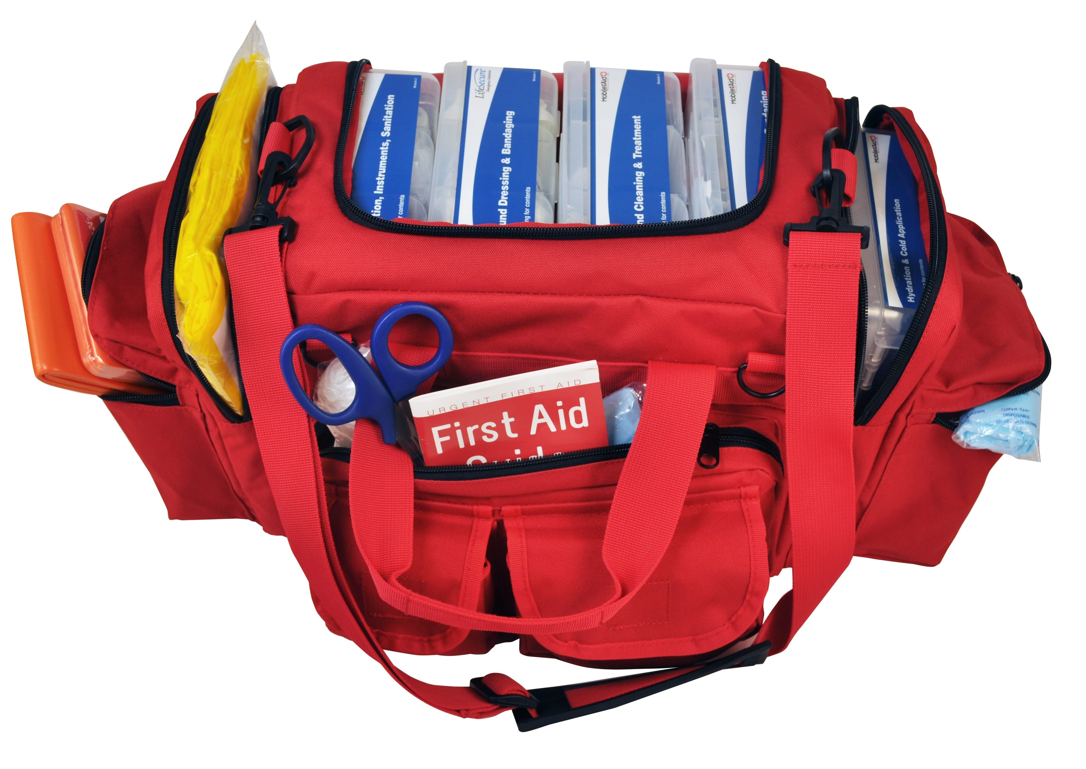 MobileAid Pro100 FLASH-RESPONSE 50-PERSON Modular Trauma First Aid Kit (31150)